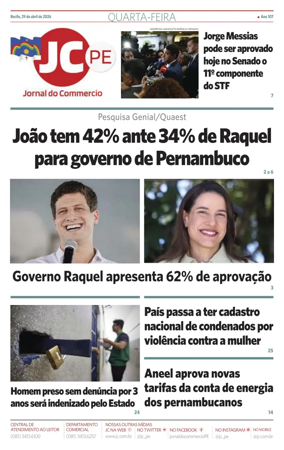 Cover of Jornal do Commercio