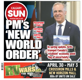 Cover of Calgary Sun