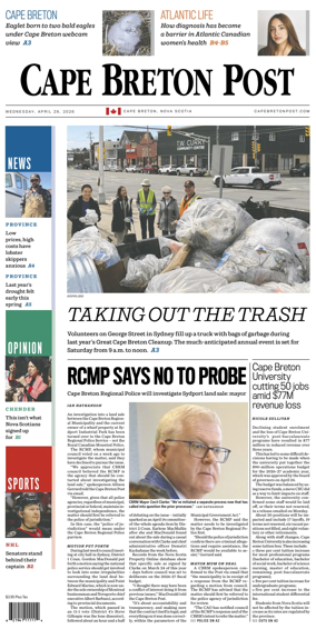 Cover of Cape Breton Post