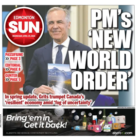 Cover of Edmonton Sun