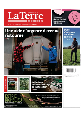 Cover of La Terre de chez nous
