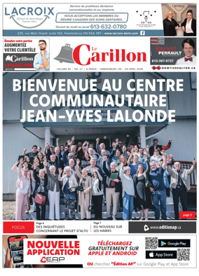 Cover of Le Carillon