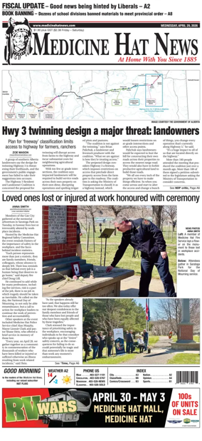Cover of Medicine Hat News