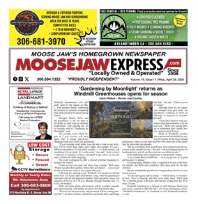 Cover of Moose Jaw Express.com