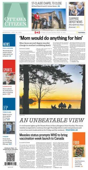 Cover of Ottawa Citizen