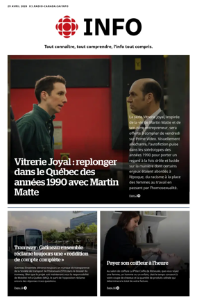 Cover of Radio-Canada Info