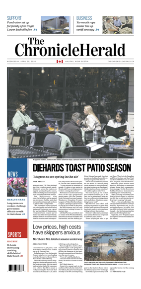 Cover of The Chronicle Herald (Provincial)