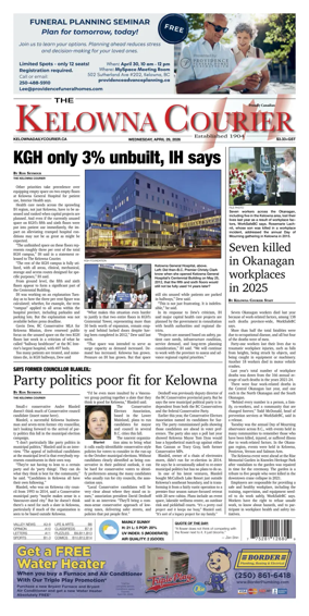 Cover of The Daily Courier