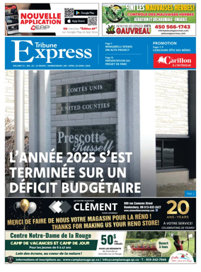 Cover of Tribune Express