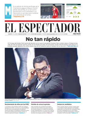 Cover of El Espectador