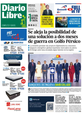 Cover of Diario Libre (Republica Dominicana)