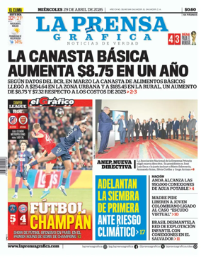 Cover of La Prensa Grafica