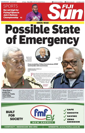 Cover of Fiji Sun
