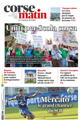 Cover of Corse Matin