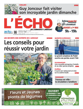 Cover of L'Echo de l'Armor et de l'Argoat