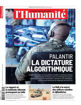 Cover of L'HUMANITE