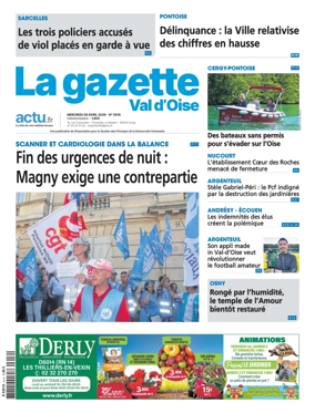 Cover of La Gazette Val d'Oise