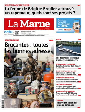 Cover of La Marne (edition Marne-la-Vallee)