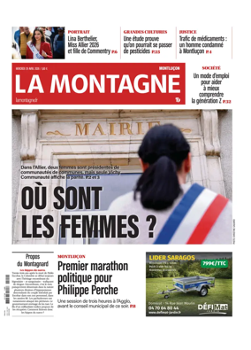 Cover of La Montagne (Montlucon)