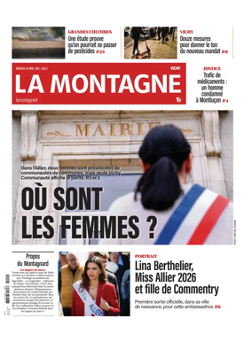 Cover of La Montagne (Vichy)
