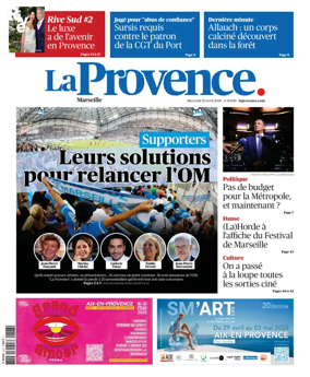 Cover of La Provence Marseille