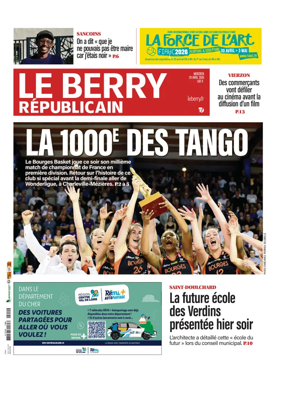 Cover of Le Berry Republicain