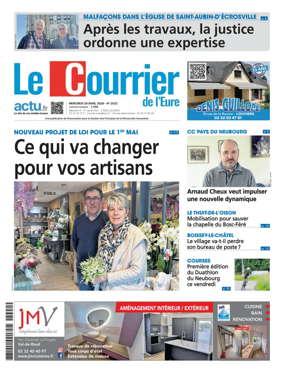 Cover of Le Courrier de l'Eure