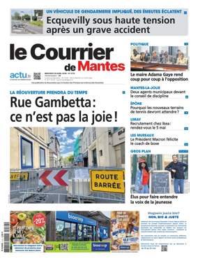 Cover of Le Courrier de Mantes