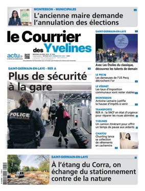 Cover of Le Courrier des Yvelines (Saint-Germain-en-Laye)