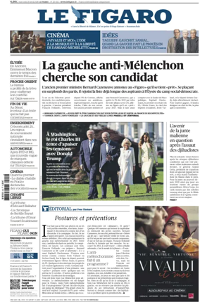 Cover of Le Figaro