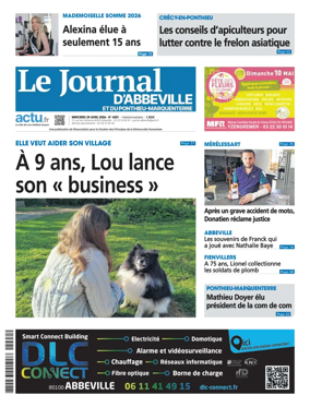 Cover of Le Journal d'Abbeville