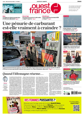 Cover of Ouest France (Dinan)