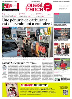 Cover of Ouest-France (Lannion / Paimpol / Guingamp)