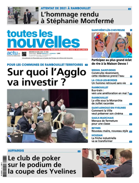 Cover of Toutes les Nouvelles (Rambouillet / Chevreuse)