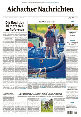 Cover of Aichacher Nachrichten