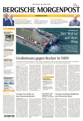 Cover of Bergische Morgenpost Wermelskirchen/Huckeswagen/Radevormwald