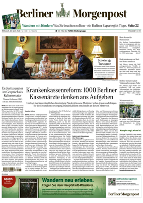 Cover of Berliner Morgenpost