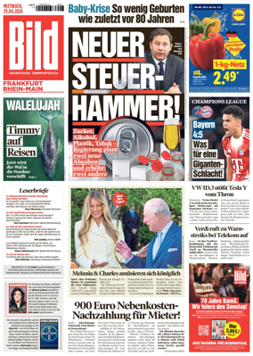 Cover of BILD Frankfurt