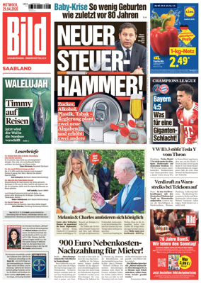 Cover of BILD Saarland