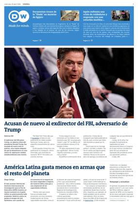 Cover of Deutsche Welle (Spanish edition)