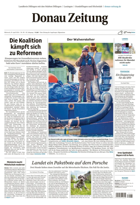 Cover of Donau Zeitung