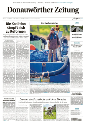 Cover of Donauwoerther Zeitung
