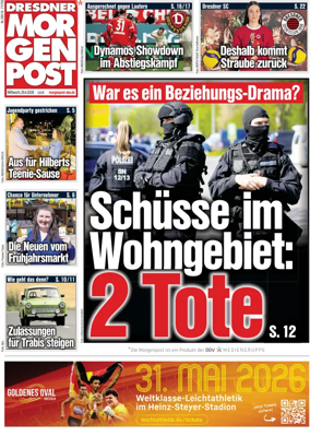 Cover of Dresdner Morgenpost
