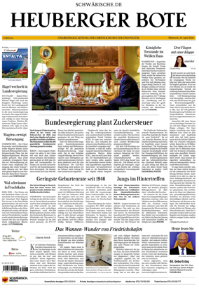 Cover of Heuberger Bote
