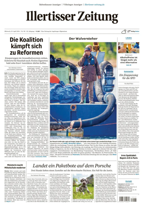Cover of Illertisser Zeitung