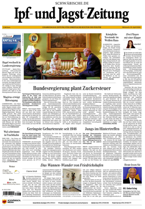 Cover of Ipf- und Jagst-Zeitung