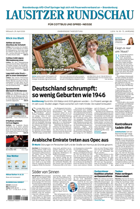 Cover of Lausitzer Rundschau