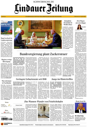 Cover of Lindauer Zeitung