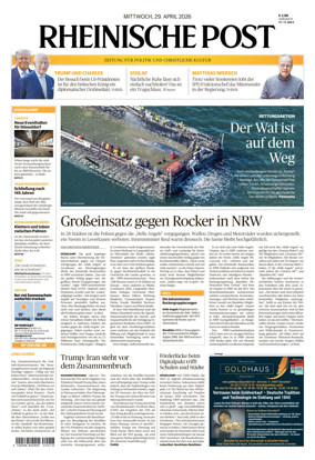 Cover of Rheinische Post – Dusseldorf Stadt