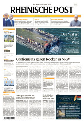 Cover of Rheinische Post Mettmann